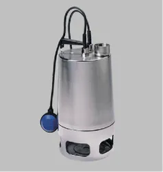 Dompelpomp inox, Hmax=17m, Qmax=30m3/h, 3x380 - 440V, stroomkabel=10m, Grundfos Unilift AP12 50.11.3